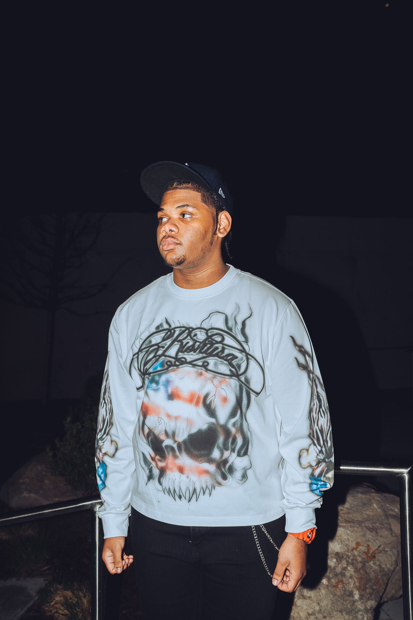 Riskura Flameout Skull Long Sleeve