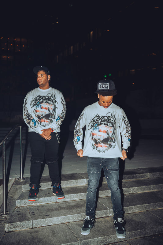 Riskura Flameout Skull Long Sleeve
